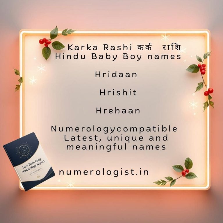 Karka Rashi, Hindu Baby Boy Names 1 kark-rashi-baby-boy-name-numerology