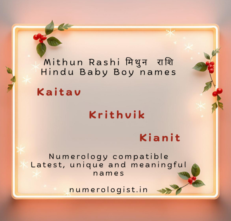 Mithun Rashi, Hindu Baby Boy Names 2 mithun-rashi-baby-boy-names-numerology-1