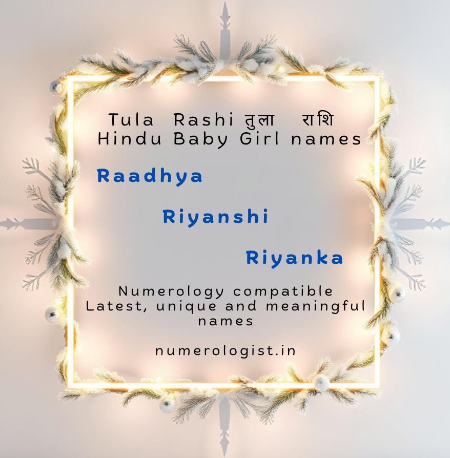 Tula Rashi, Hindu Baby Boy Names 1 tula rashi baby girl names numerology